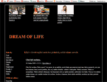 Tablet Screenshot of dream-of-life.blog.cz