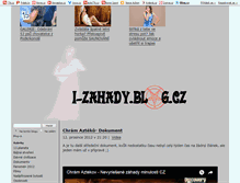 Tablet Screenshot of i-zahady.blog.cz