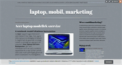 Desktop Screenshot of mobilmarketing.blog.hu