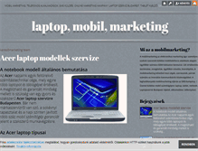 Tablet Screenshot of mobilmarketing.blog.hu
