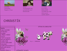 Tablet Screenshot of chrousticek.blog.cz