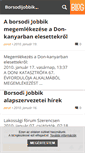 Mobile Screenshot of borsodijobbik.blog.hu