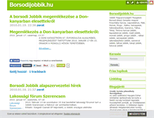 Tablet Screenshot of borsodijobbik.blog.hu