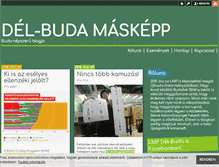 Tablet Screenshot of delbudamaskepp.blog.hu