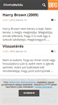 Mobile Screenshot of filmkeltes.blog.hu