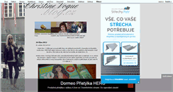 Desktop Screenshot of christinevogue.blog.cz