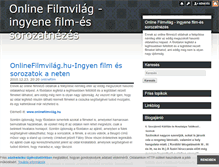 Tablet Screenshot of online-filmvilag.blog.hu