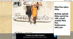 Desktop Screenshot of barsh-fashion.blog.cz
