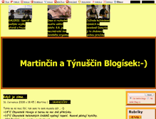 Tablet Screenshot of myblog4u.blog.cz