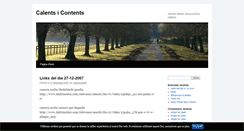 Desktop Screenshot of calents.blog.cat