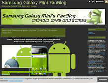 Tablet Screenshot of galaxymini.blog.hu