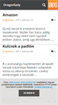 Mobile Screenshot of dragonlady.blog.hu
