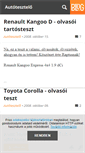 Mobile Screenshot of hasznaltteszt.blog.hu