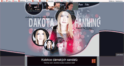 Desktop Screenshot of dakota-fanning-fansite.blog.cz
