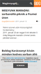 Mobile Screenshot of nyugdijkarosultak.blog.hu