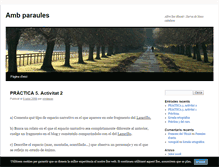 Tablet Screenshot of amb-paraules.blog.cat