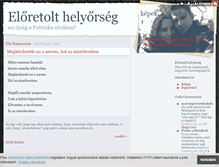 Tablet Screenshot of eloretolthelyorseg.blog.hu